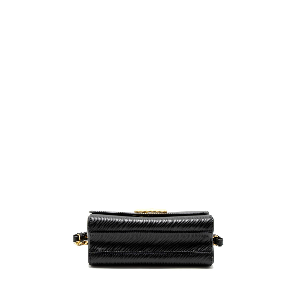 LOUIS VUITTON TWIST MM EPI BLACK GHW
