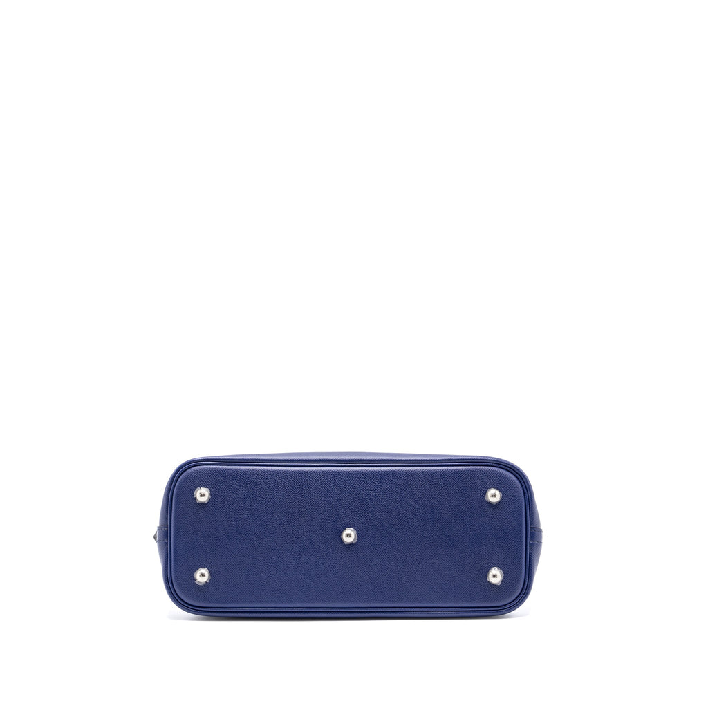 HERMES BOLIDE 1923 30 EPSOM BLUE/MULTICOLOUR SHW