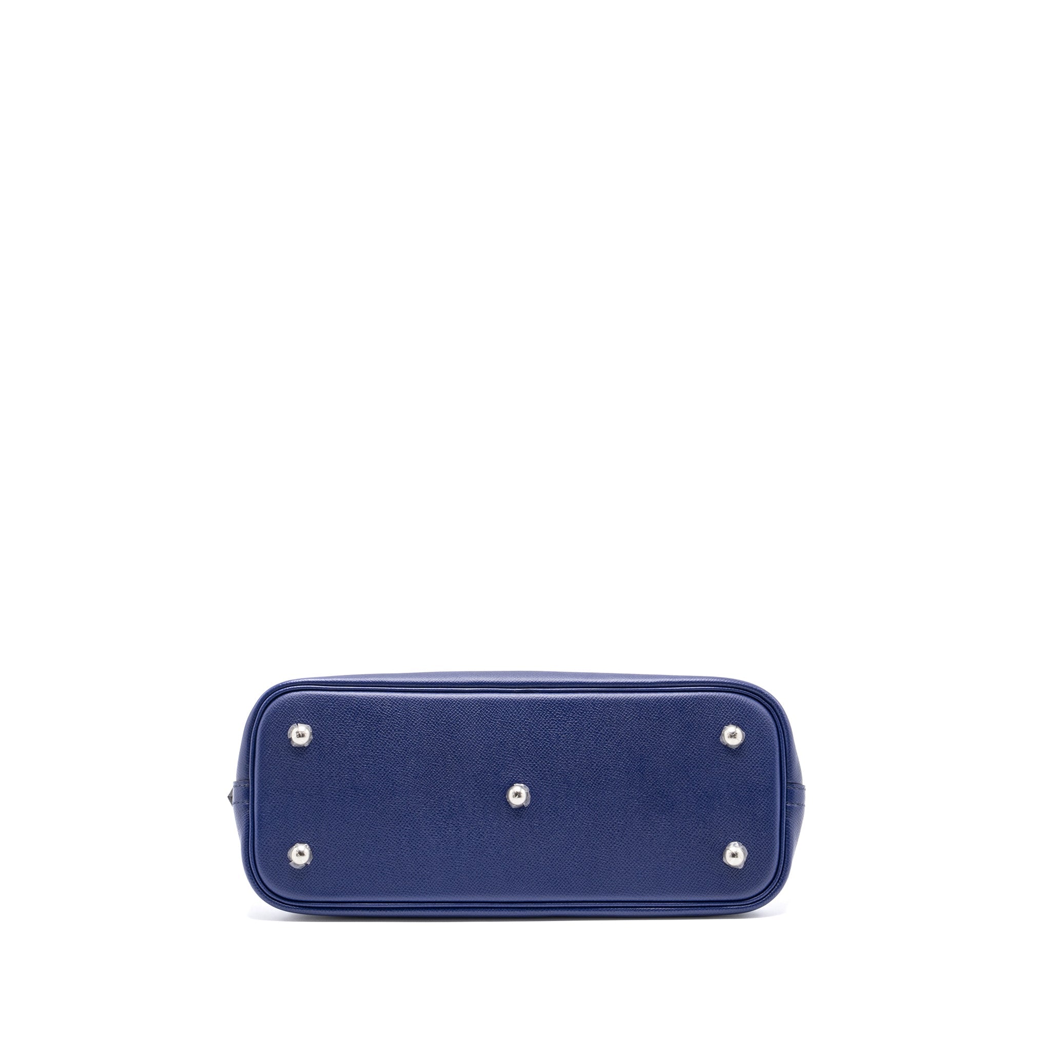 HERMES BOLIDE 1923 30 EPSOM BLUE/MULTICOLOUR SHW