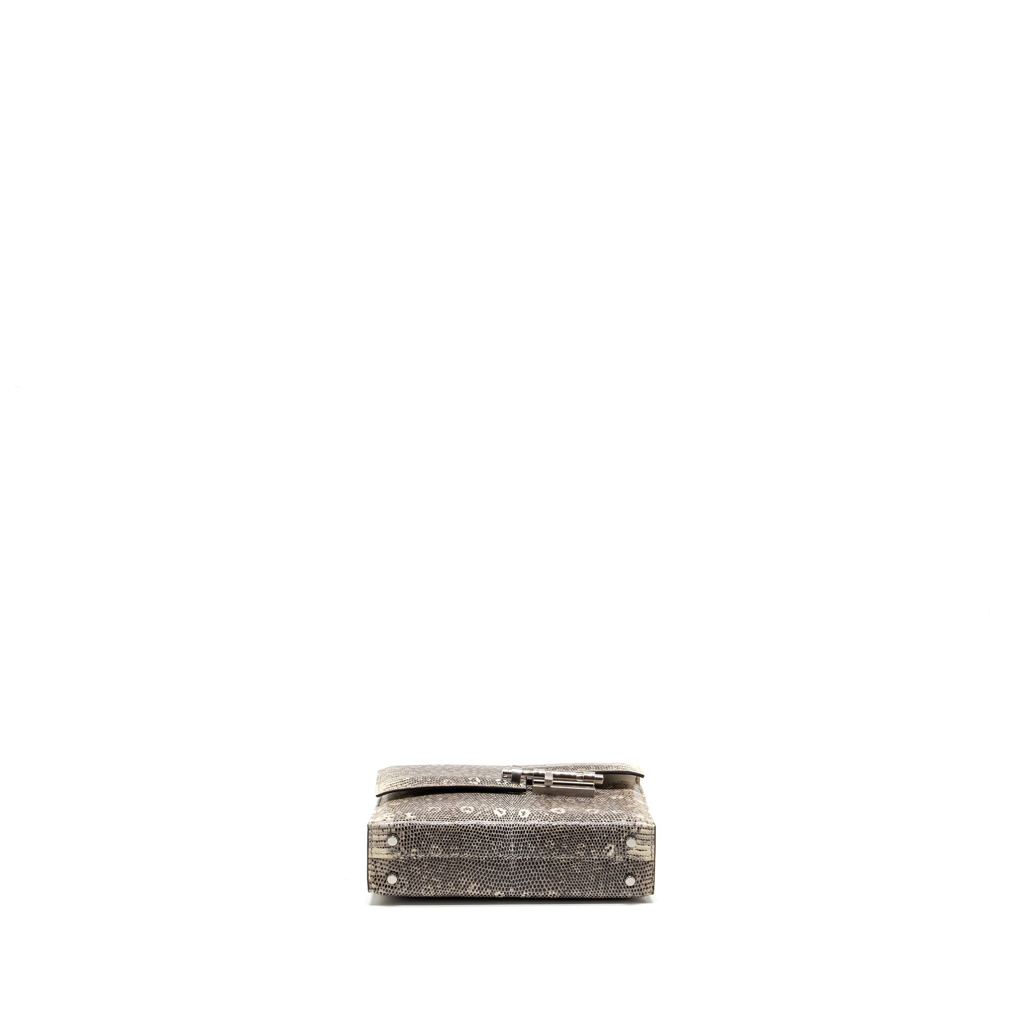 HERMES MINI VERROU LIZARD OMBRÉ SHW
