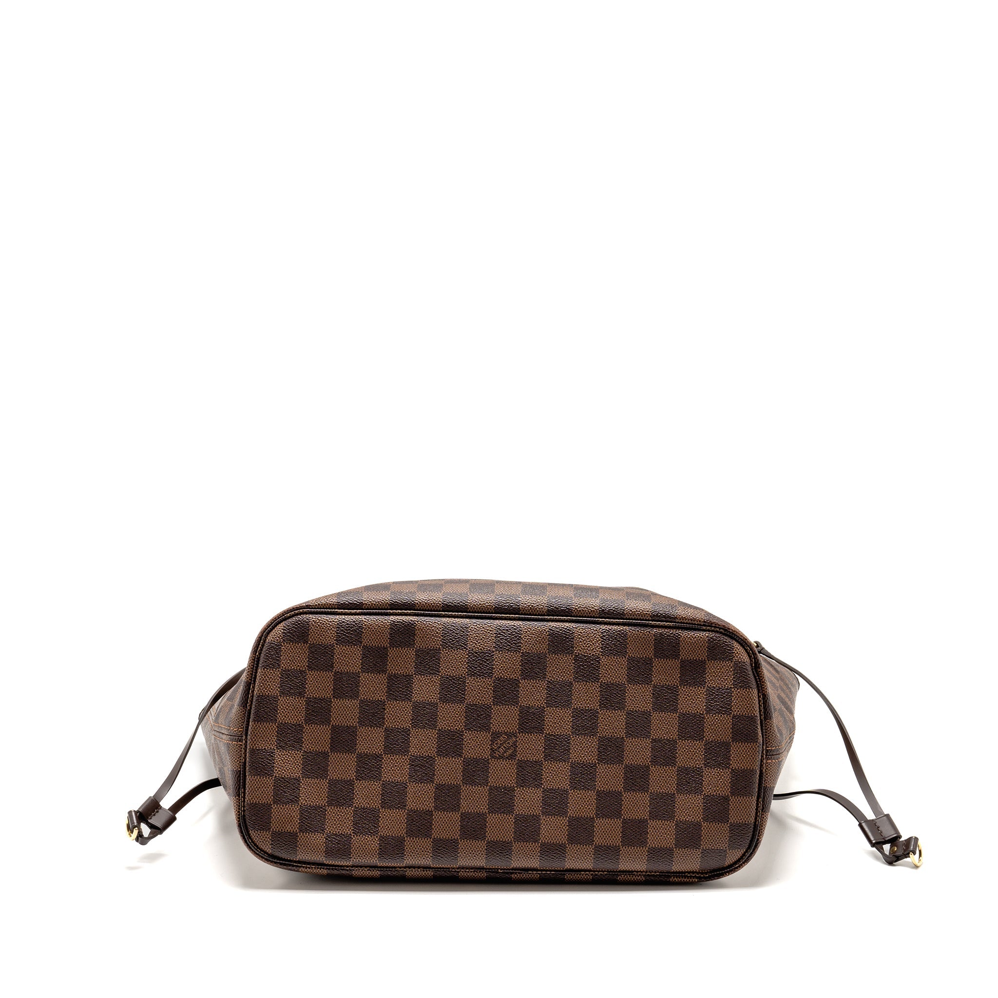 LOUIS VUITTON NEVERFULL MM DAMIER EBENE CANVAS GHW