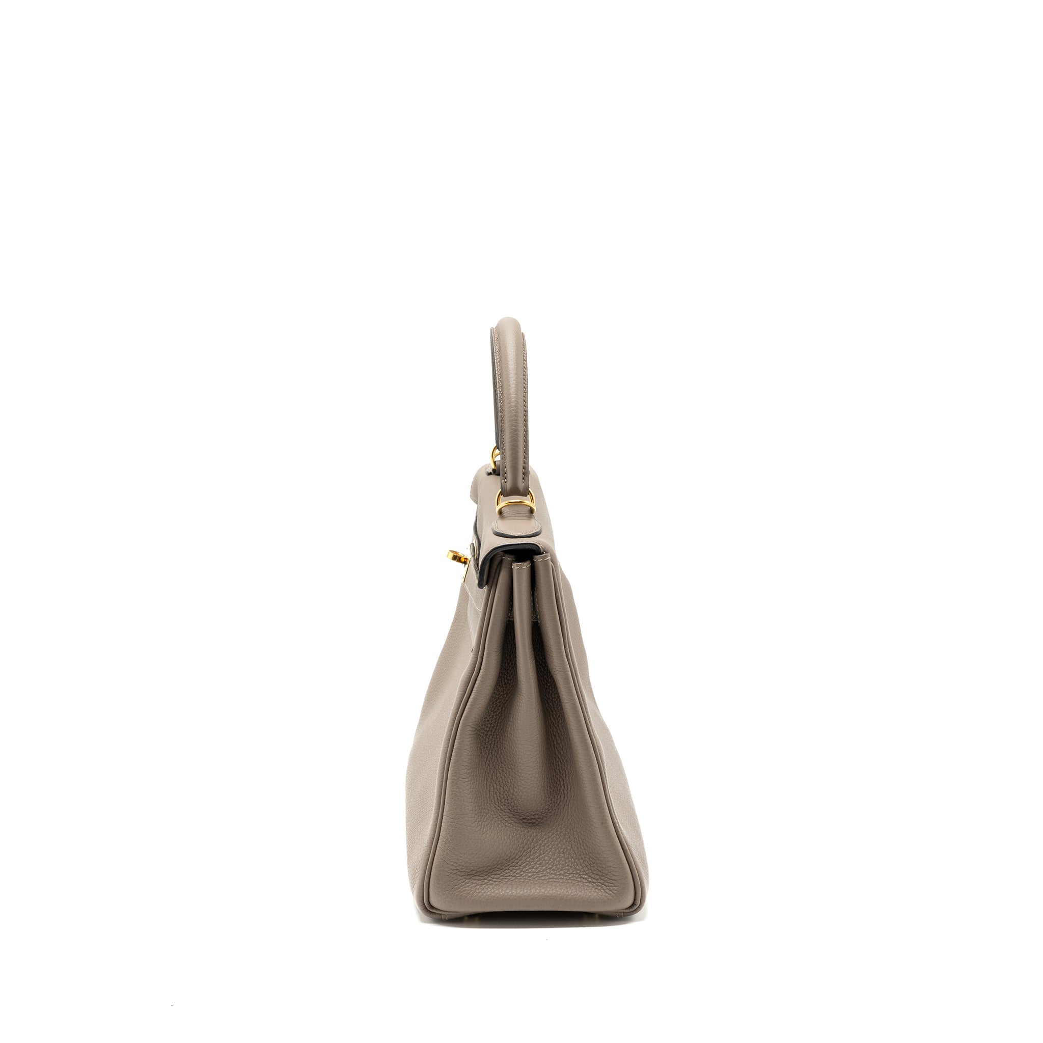 HERMES KELLY 28 TOGO GRIS ASPHALT GHW
