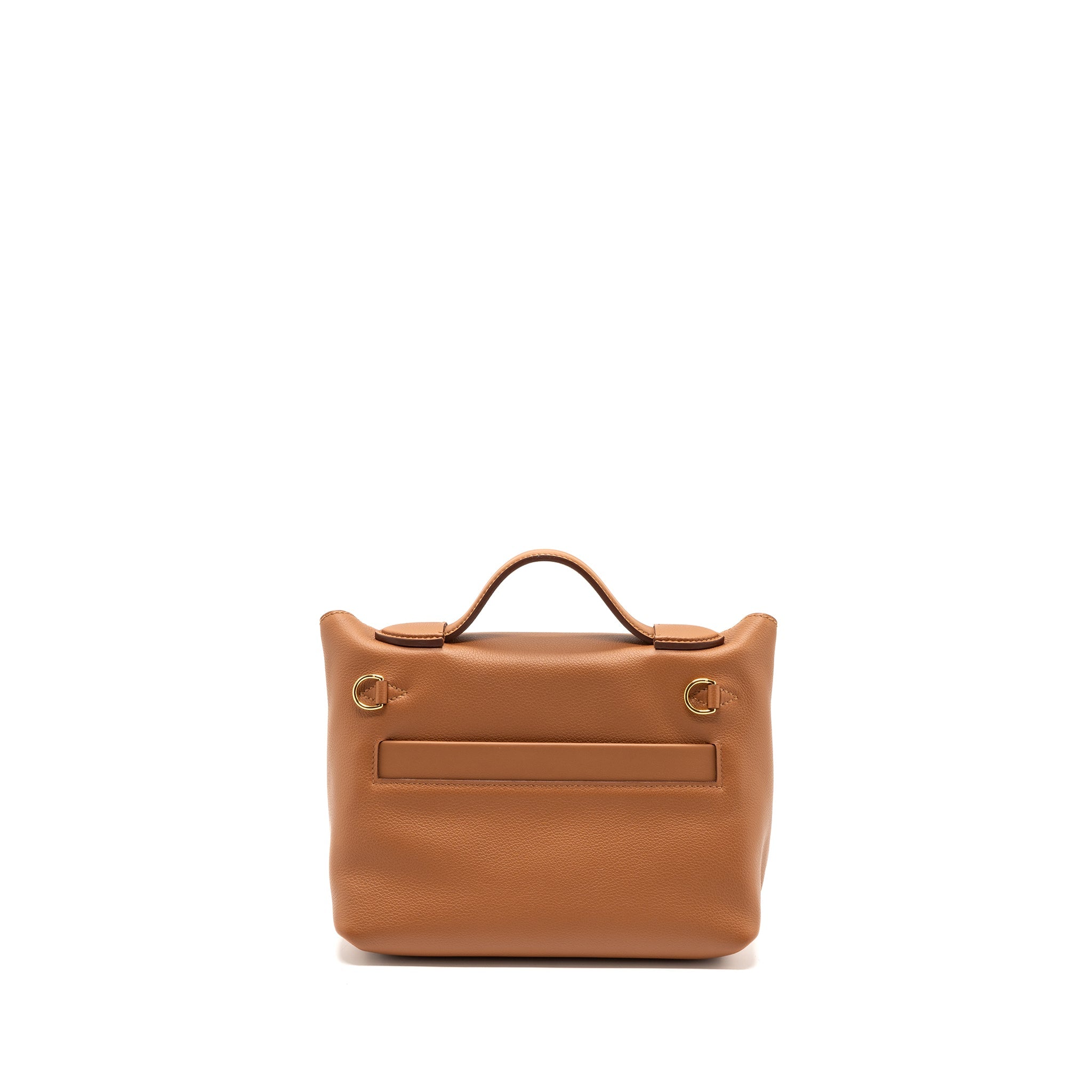 HERMES MINI 24/24 2424-21 BAG EVERCOLOR/ SWIFT GOLD GHW