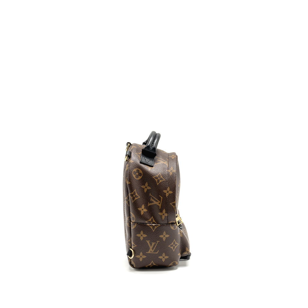 LOUIS VUITTON MINI PALM SPRING BACKPACK MONOGRAM CANVAS GHW