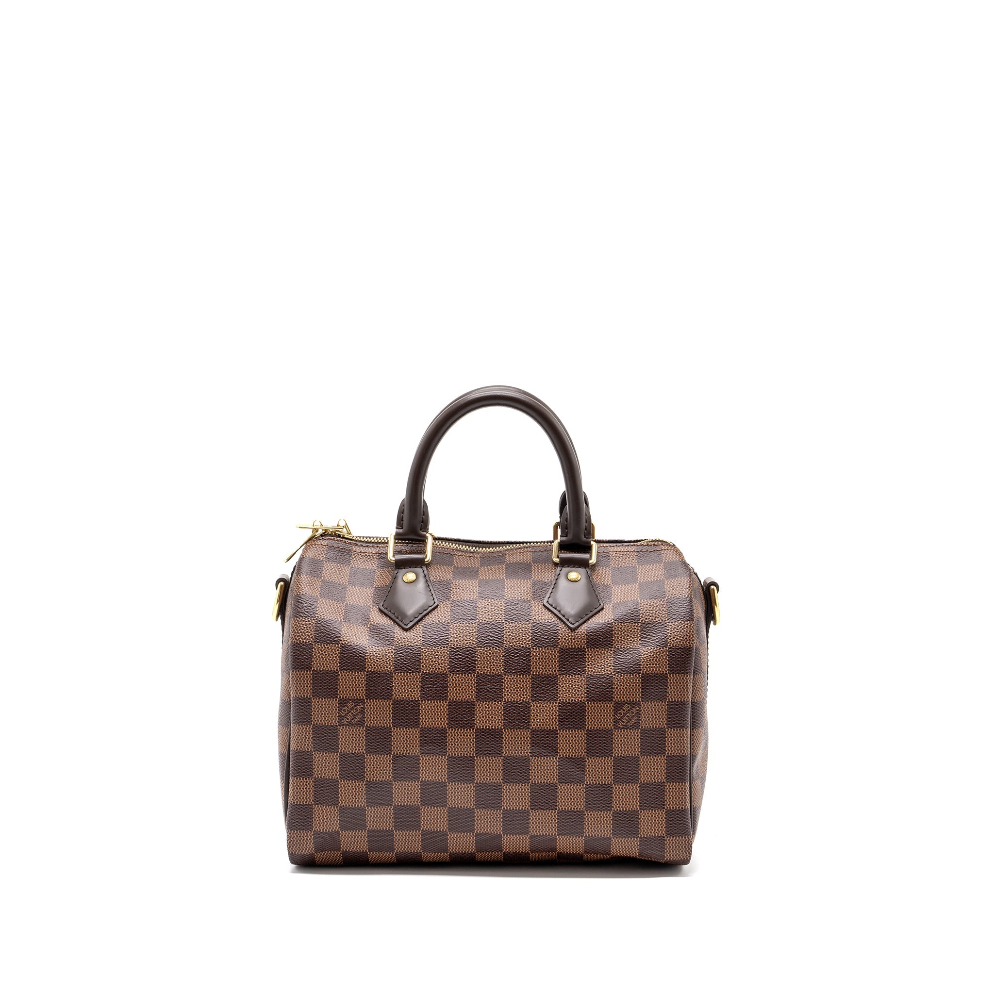 LOUIS VUITTON SPEEDY 25 DAMIER EBENE GHW