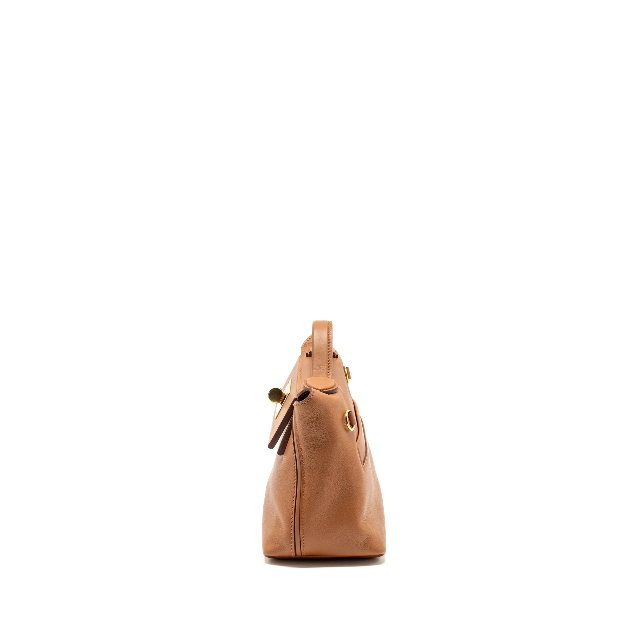 HERMES MINI 24/24 2424-21 BAG EVERCOLOR / SWIFT GOLD GHW
