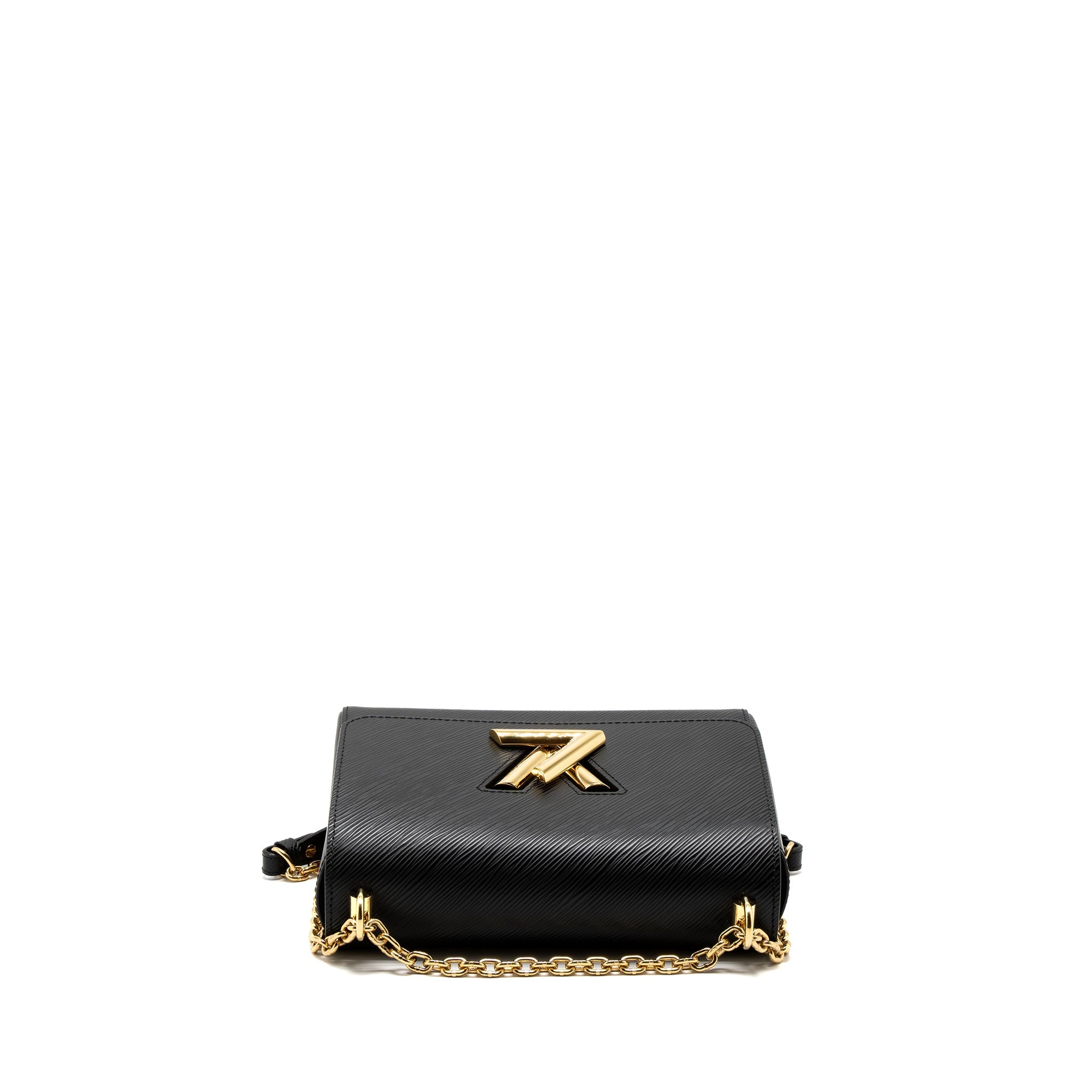 LOUIS VUITTON TWIST MM EPI BLACK GHW