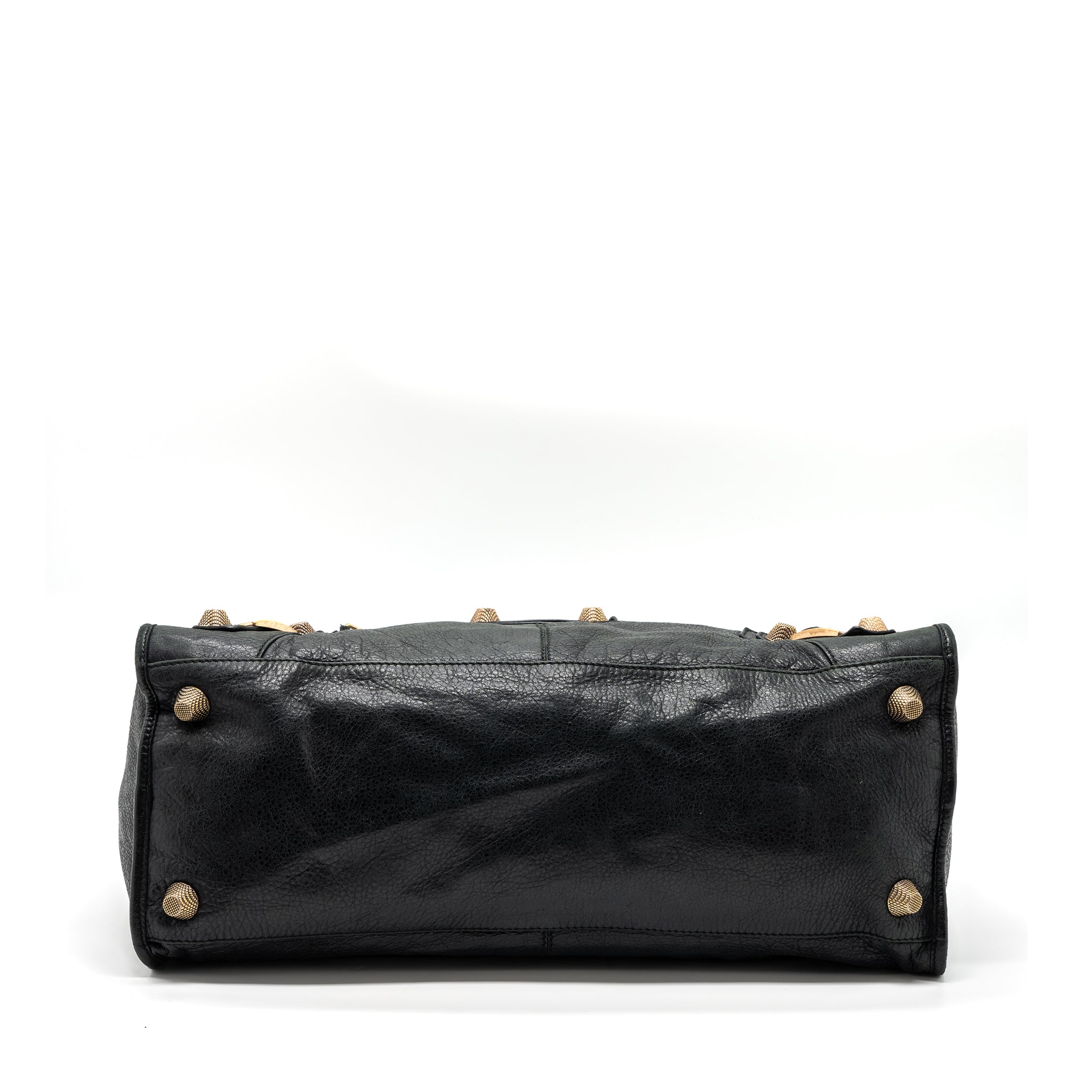 BALENCIAGA G21 WORK BAG LEATHER BLACK GHW