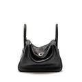 HERMES TOUCH LINDY 30 SWIFT/ALLIGATOR MISSISSIPPIENSIS BLACK SHW