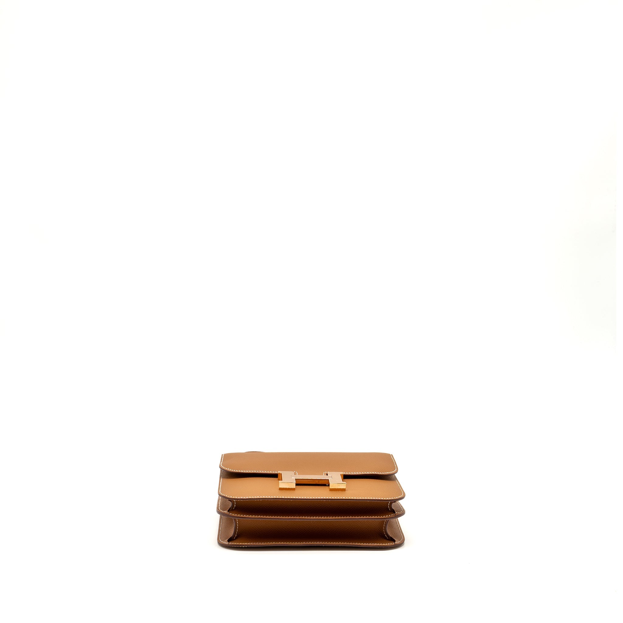 HERMES MINI CONSTANCE EPSOM GOLD RGHW