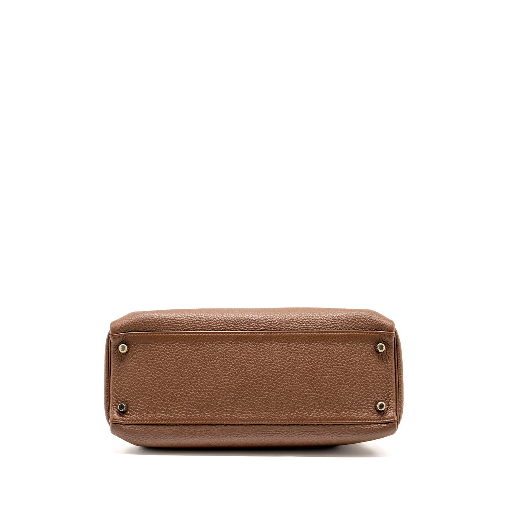 HERMES KELLY 32 TOGO CHOCOLATE SHW