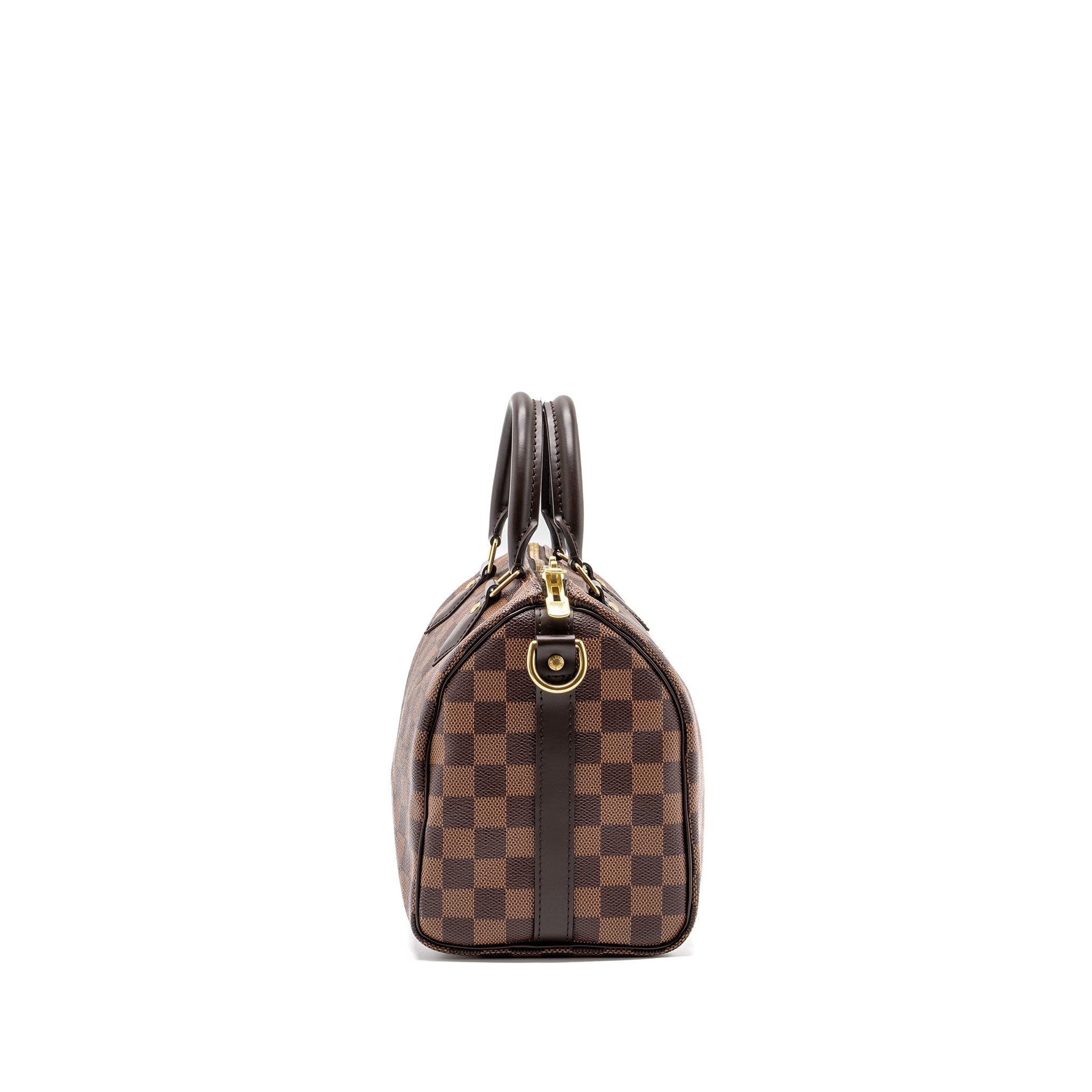 LOUIS VUITTON SPEEDY 25 DAMIER EBENE GHW