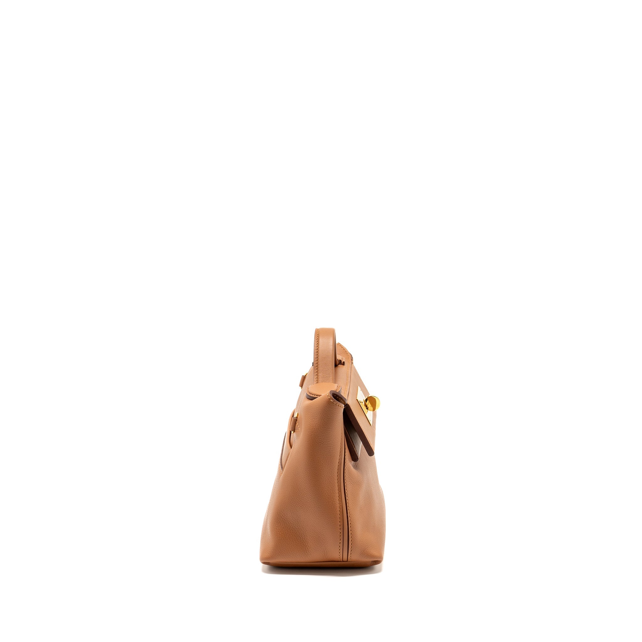 HERMES MINI 24/24 2424-21 BAG EVERCOLOR / SWIFT GOLD GHW