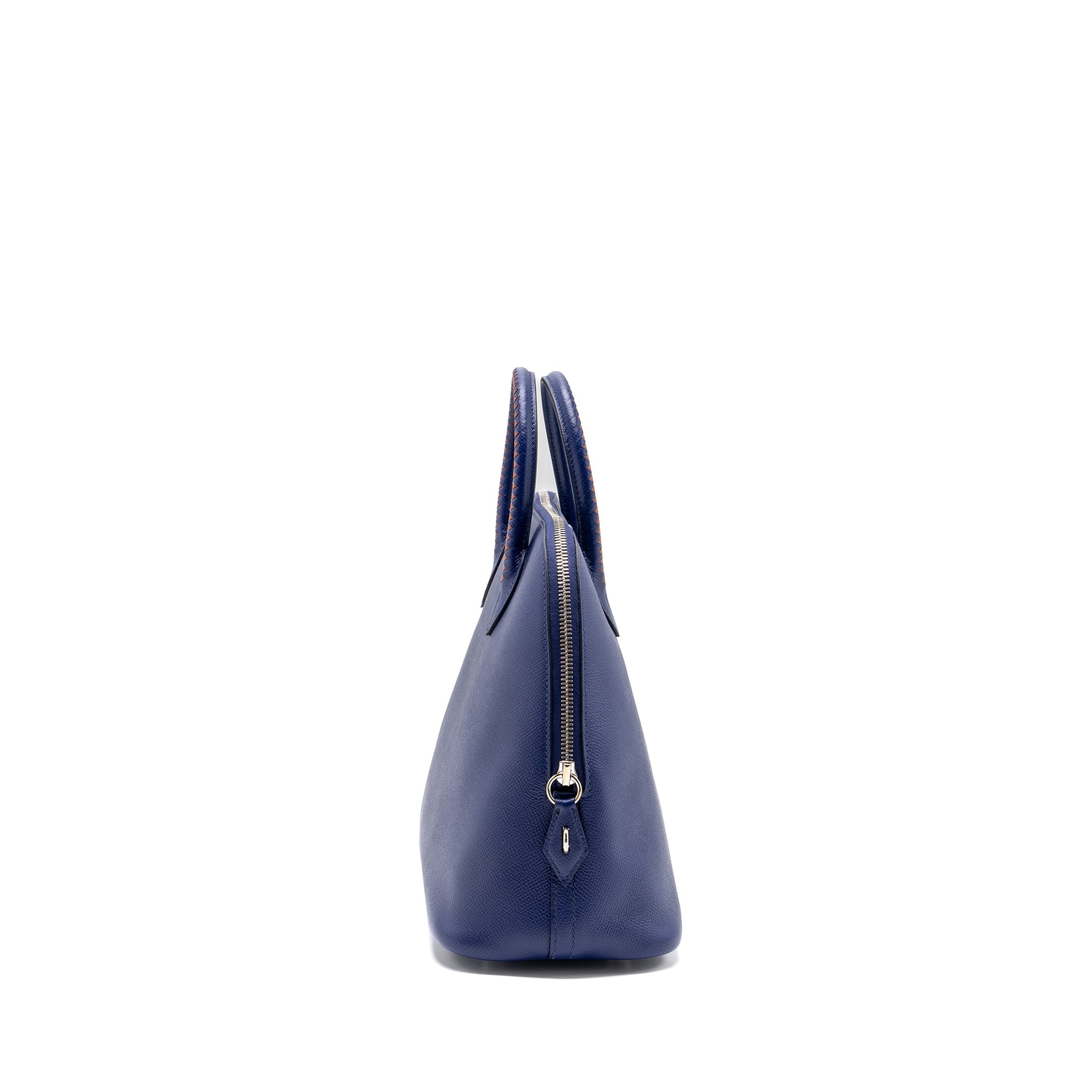 HERMES BOLIDE 1923 30 EPSOM BLUE/MULTICOLOUR SHW