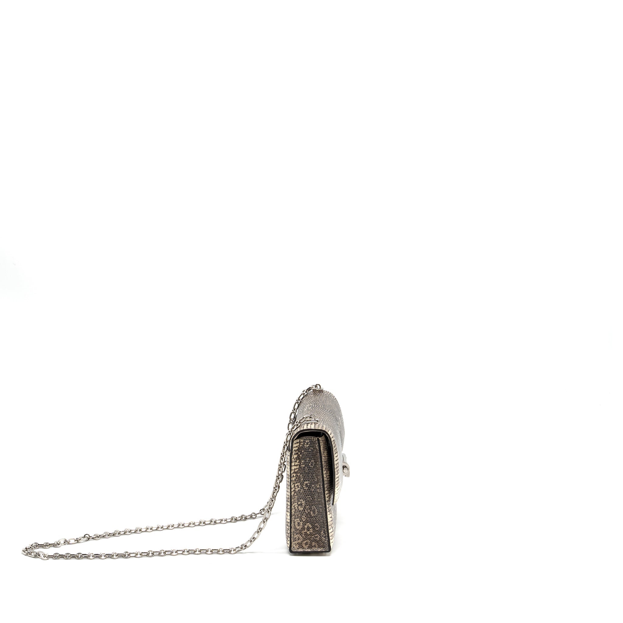 HERMES MINI VERROU LIZARD OMBRÉ SHW