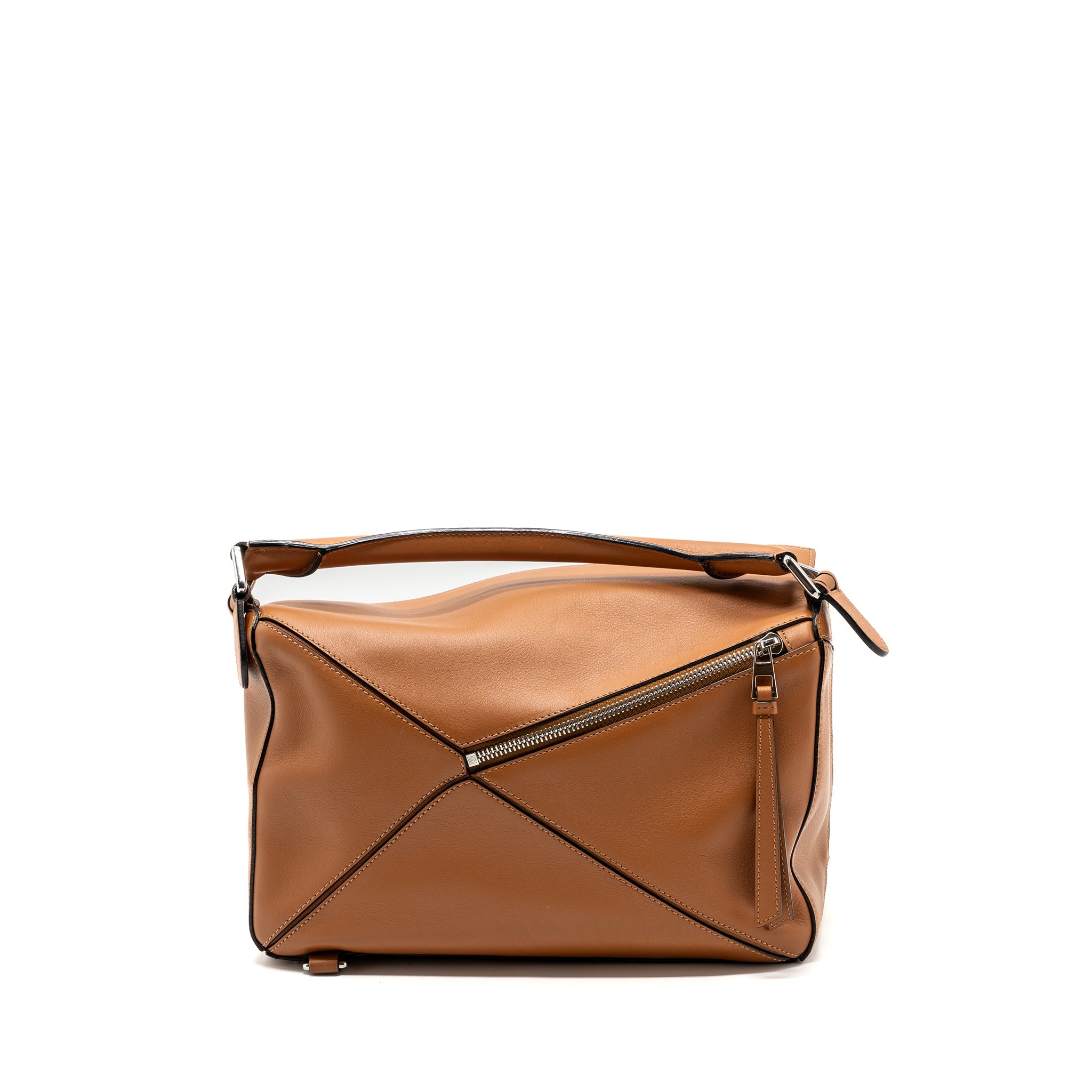 LOEWE PUZZLE BAG IN CLASSIC CALFSKIN TAN SHW