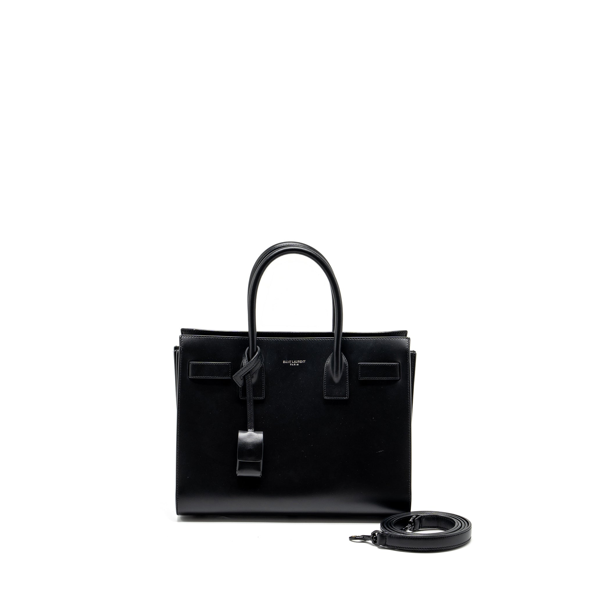 SAINT LAURENT /YSL BABY SAC DE JOUR CALFSKIN BLACK SHW
