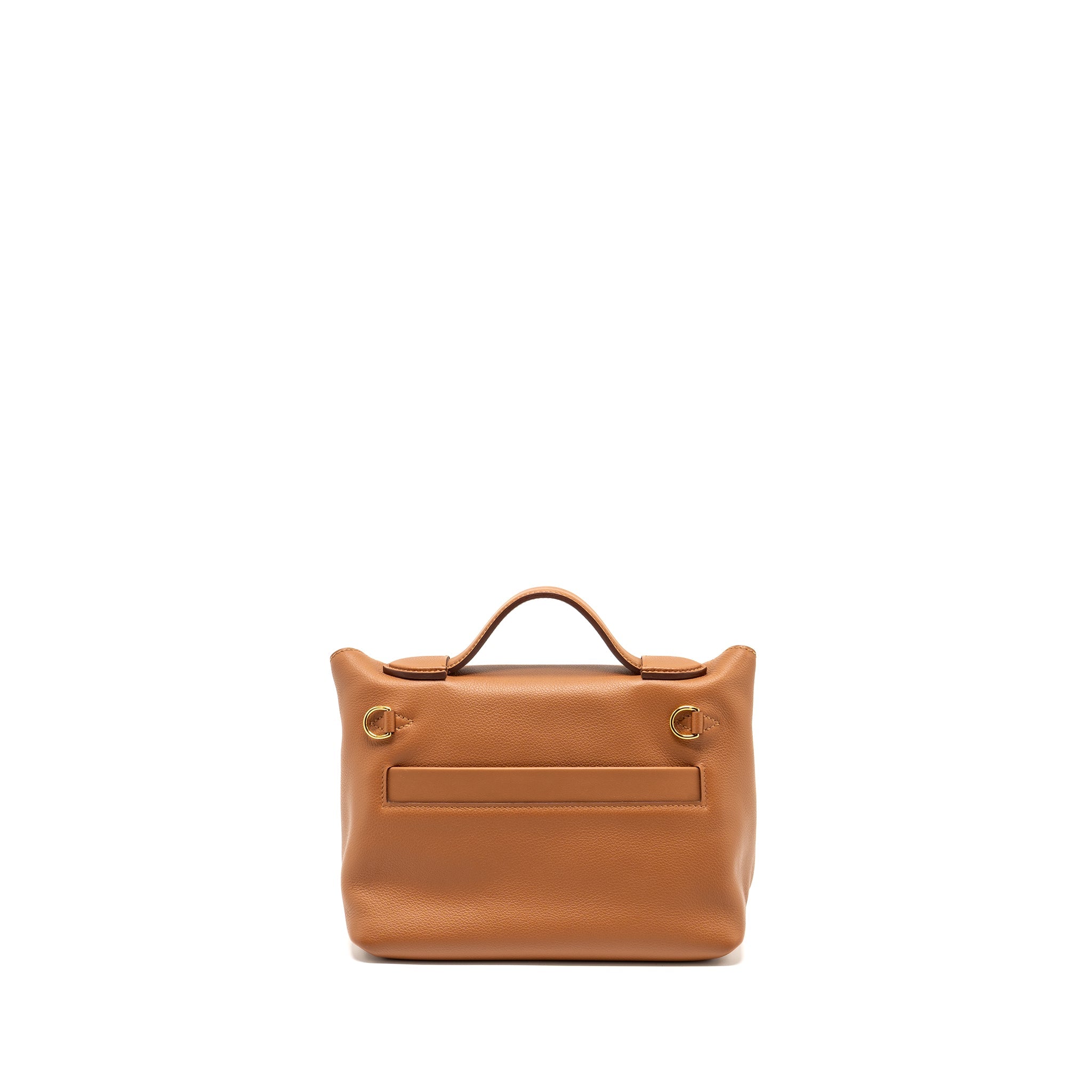 HERMES MINI 24/24 2424-21 BAG EVERCOLOR / SWIFT GOLD GHW