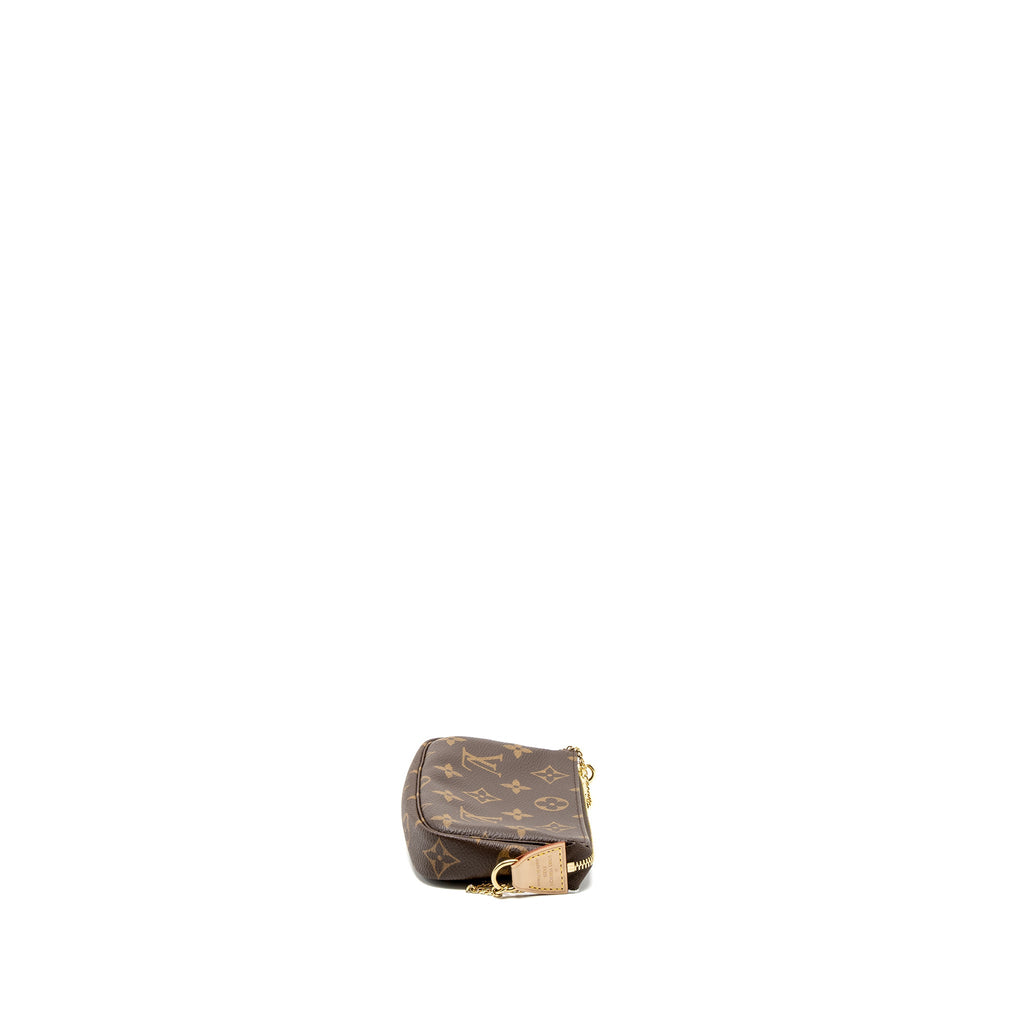 LOUIS VUITTON MINI POCHETTE MONOGRAM CANVAS GHW YEAR 2020