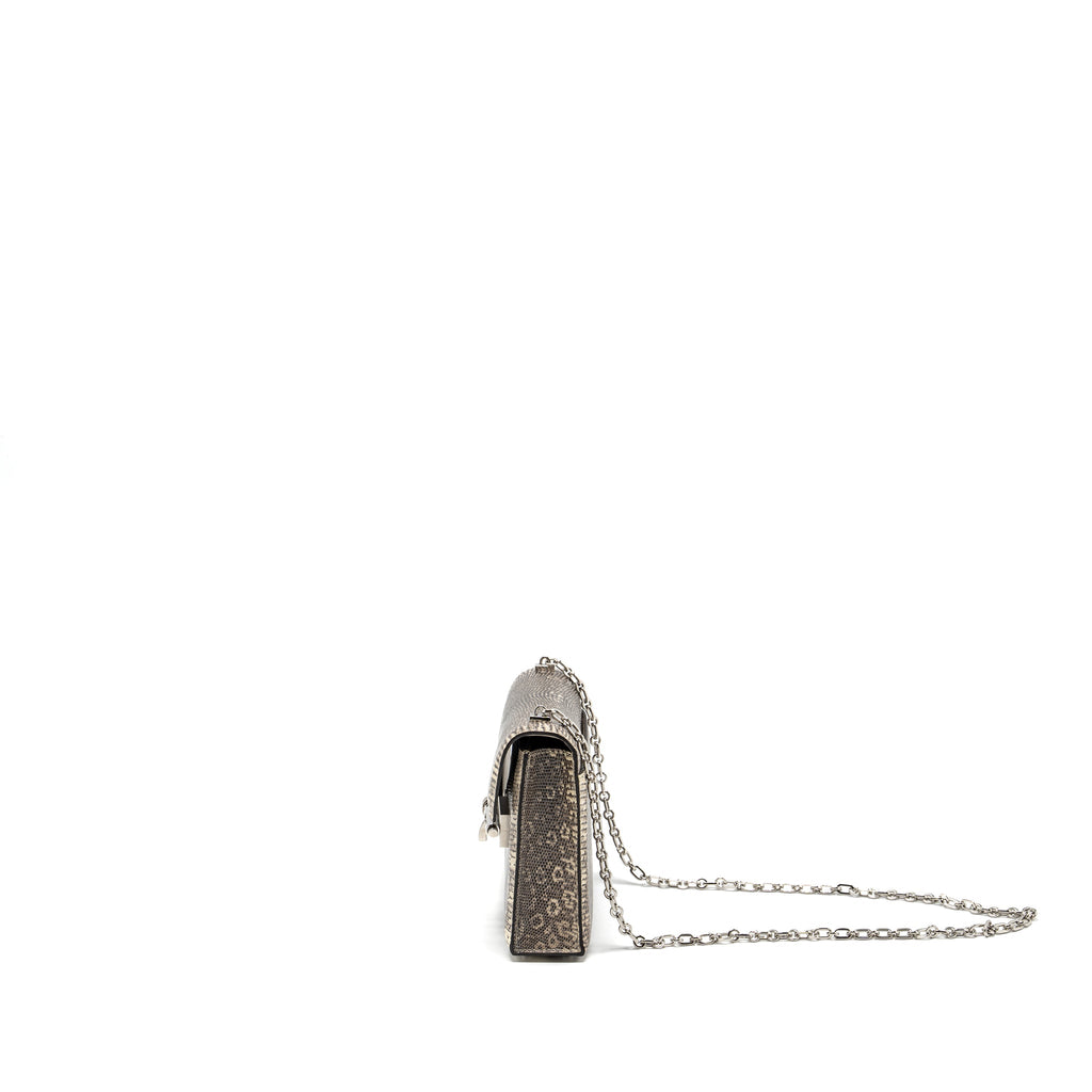 HERMES MINI VERROU LIZARD OMBRÉ SHW