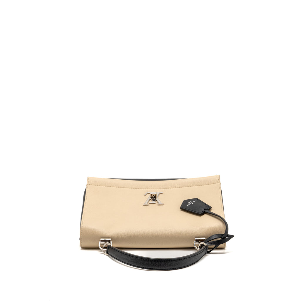 LOUIS VUITTON LOCK ME II CALFSKIN BLACK/VANILLA SHW