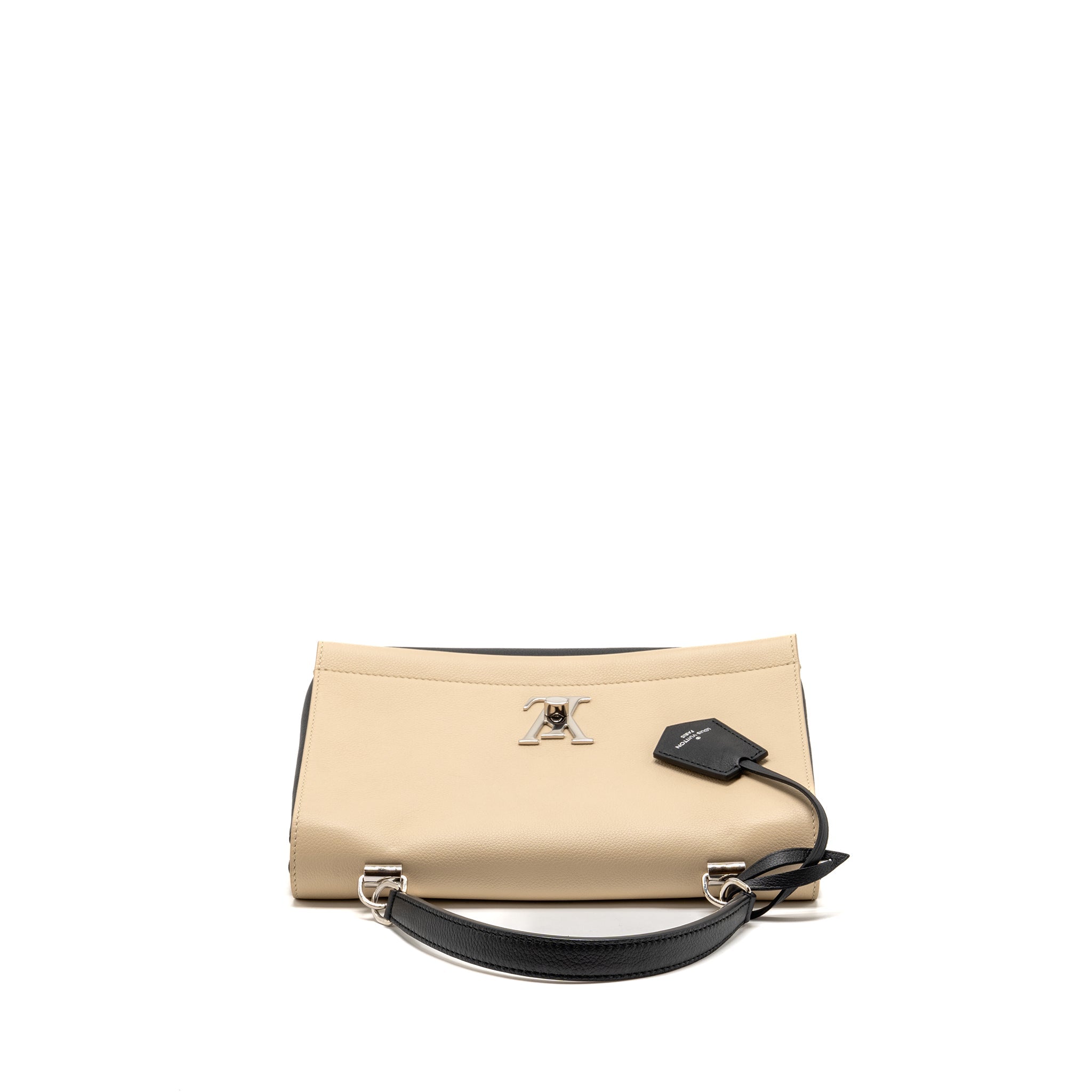 LOUIS VUITTON LOCK ME II CALFSKIN BLACK/VANILLA SHW