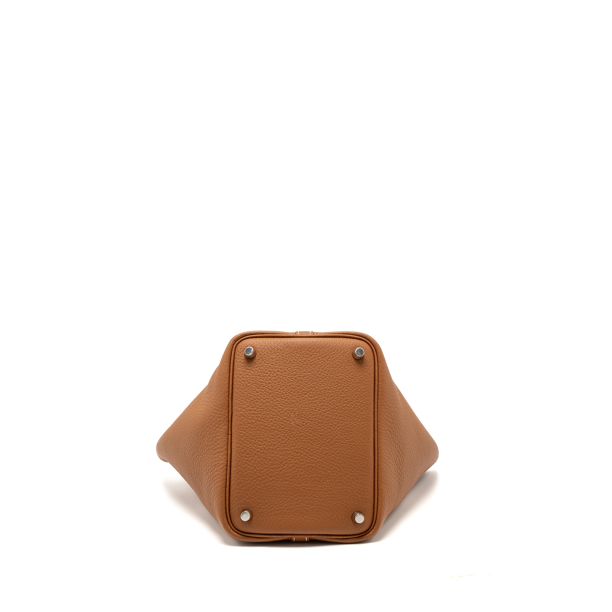 HERMES PICOTIN 18 LOCK BAG CLEMENCE GOLD/NATA SHW