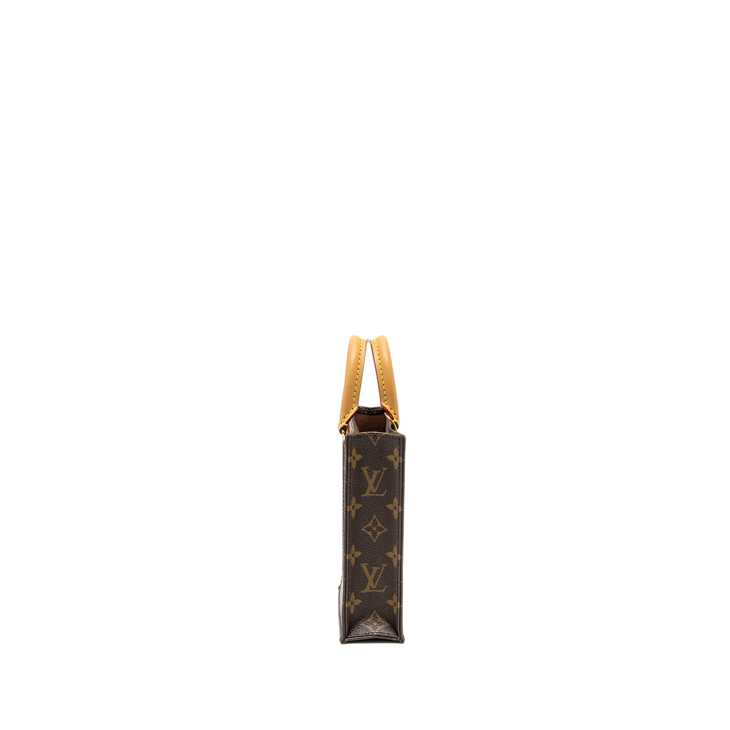 LOUIS VUITTON PETIT SAC PLAT MONOGRAM CANVAS GHW