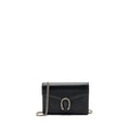 GUCCI DIONYSUS MINI CHAIN BAG CALFSKIN BLACK SHW
