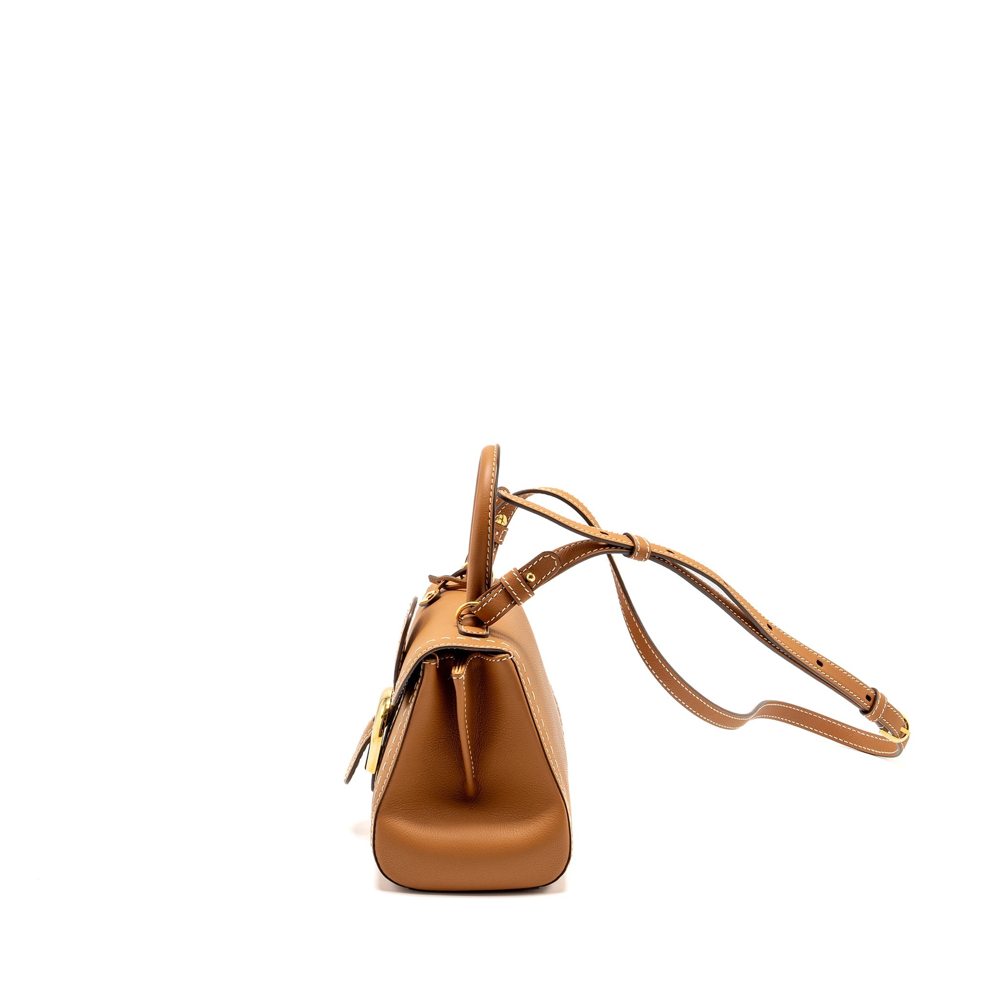 DELVAUX MINI BRILLIANT BAG SURPIQUE GHW
