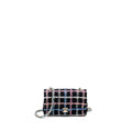 CHANEL MINI RECTANGULAR FLAP BAG TWEED BLACK MULTICOLOUR LGHW (MICROCHIP)