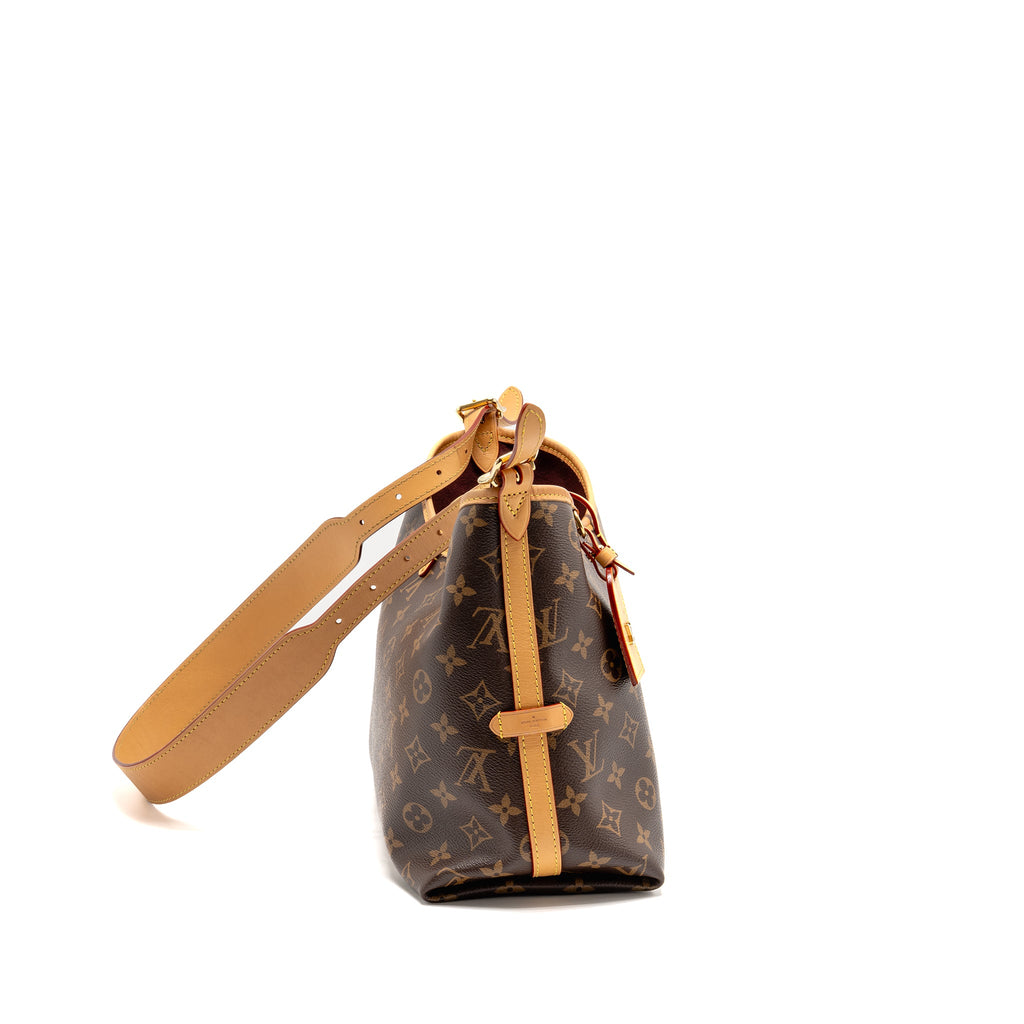 LOUIS VUITTON CARRYALL PM MONOGRAM CANVAS/LEATHER GHW
