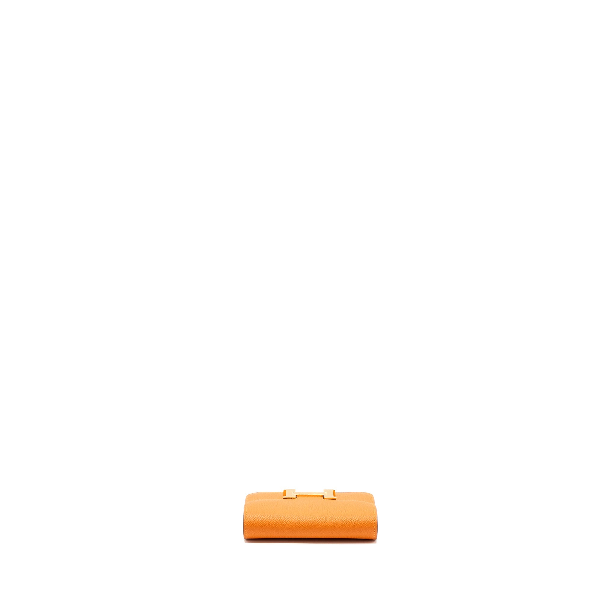 HERMES CONSTANCE SLIM EPSOM ORANGE GHW