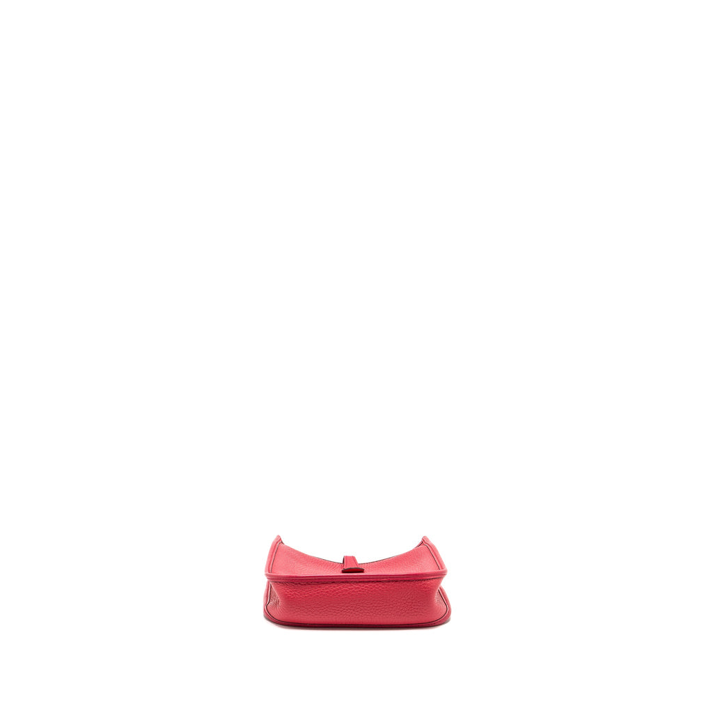 HERMES MINI EVELYNE CLEMENCE ROSE EXTREME SHW