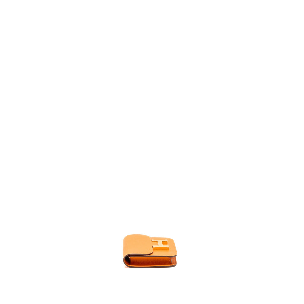 HERMES CONSTANCE SLIM EPSOM ORANGE GHW