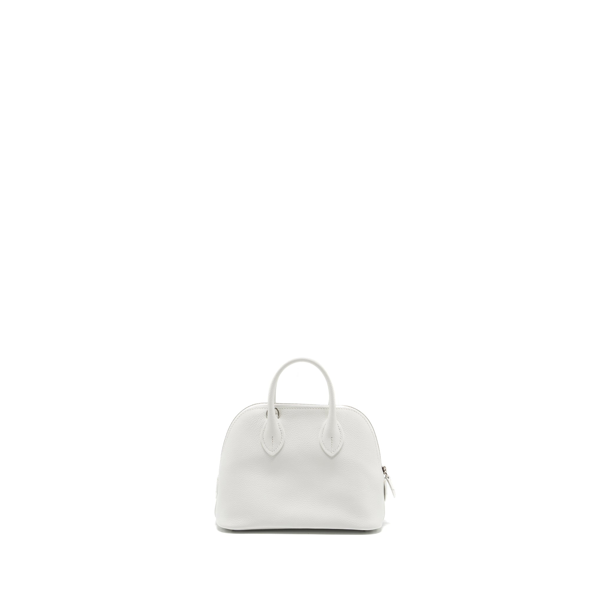 HERMES MINI BOLIDE EVERCOLOR NEW WHITE SHW