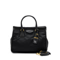 PRADA TOTE BAG NYLON / LEATHER BLACK GHW