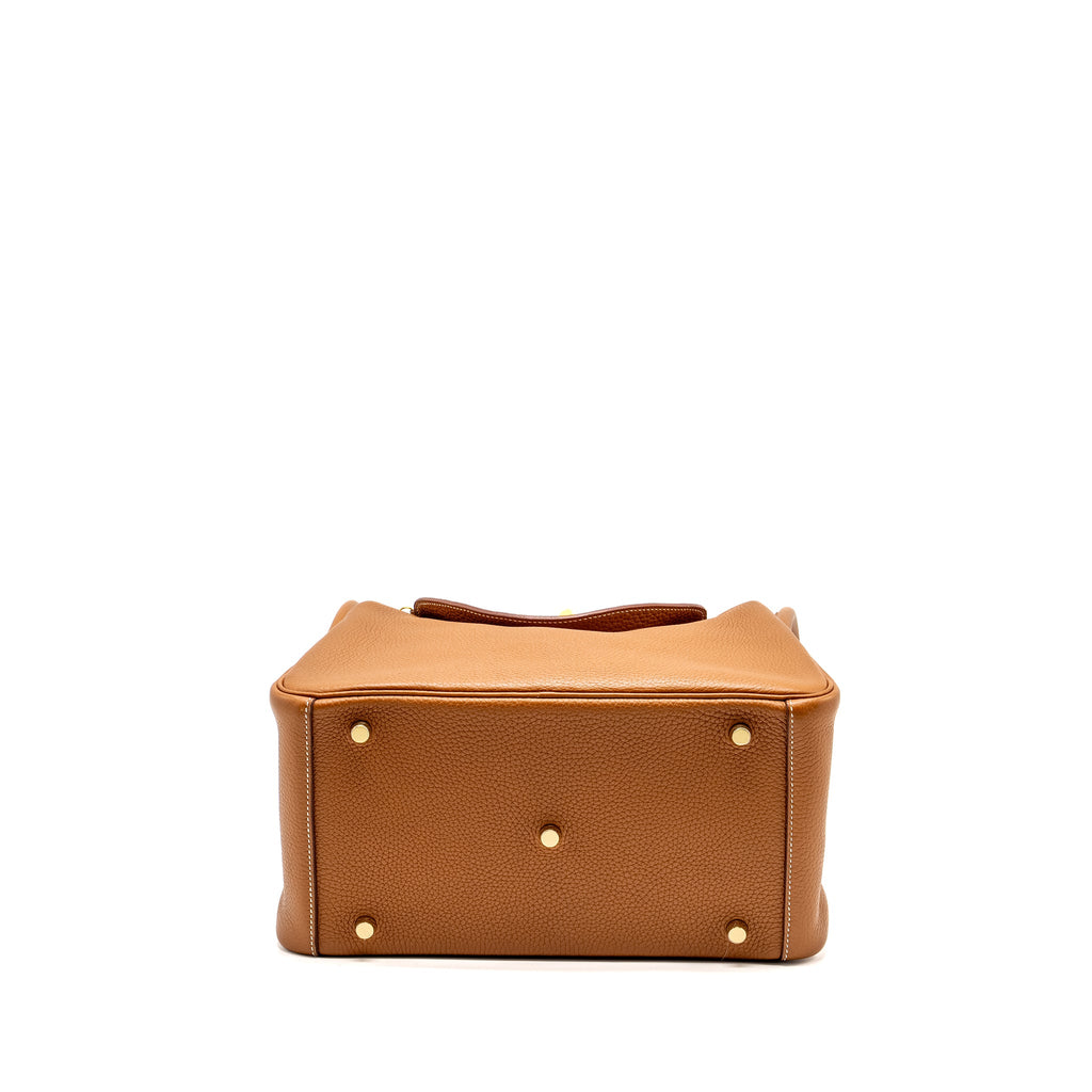 HERMES LINDY 30 CLEMENCE GOLD GHW