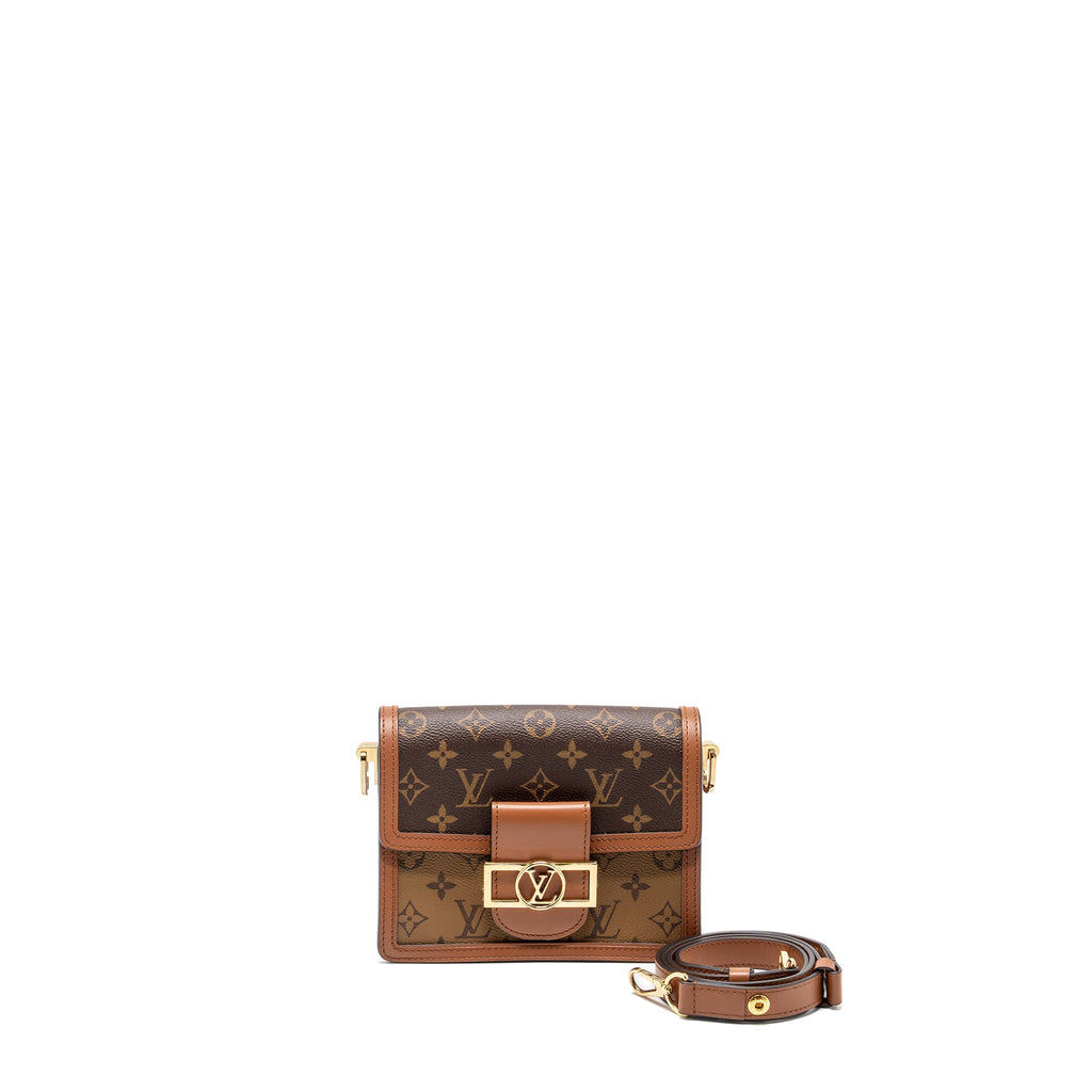LOUIS VUITTON MINI DAUPHINE MONOGRAM CANVAS GHW