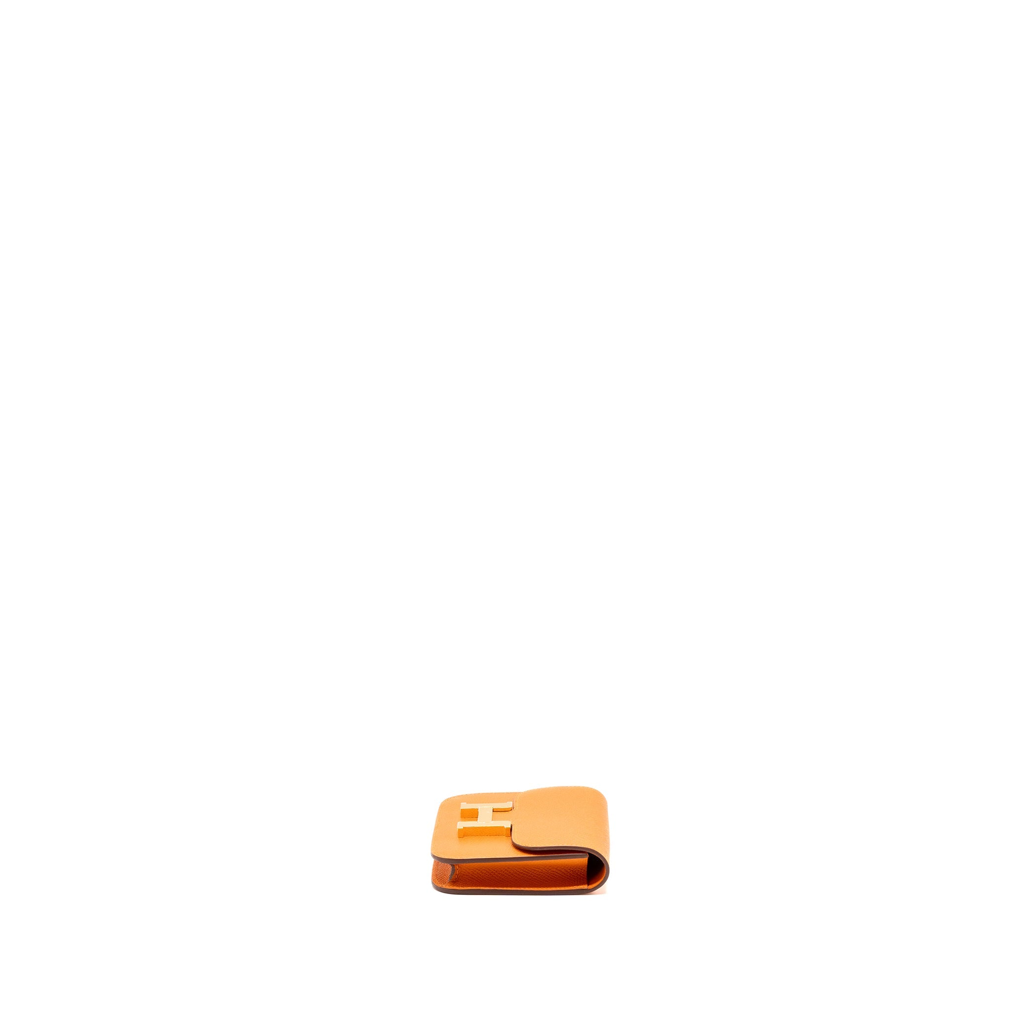 HERMES CONSTANCE SLIM EPSOM ORANGE GHW