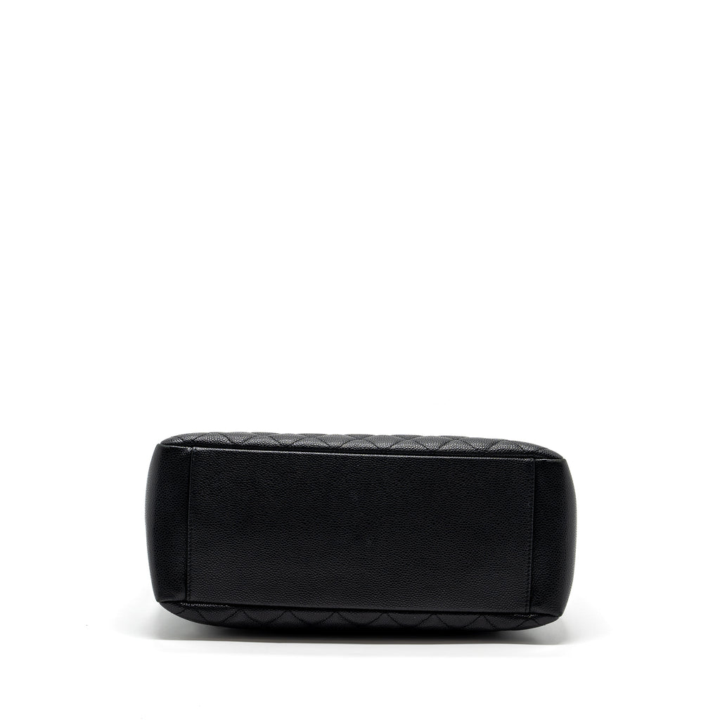 CHANEL GRAND SHOPPING TOTE BAG CAVIAR BLACK GHW