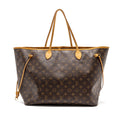 LOUIS VUITTON NEVERFULL GM MONOGRAM CANVAS GHW
