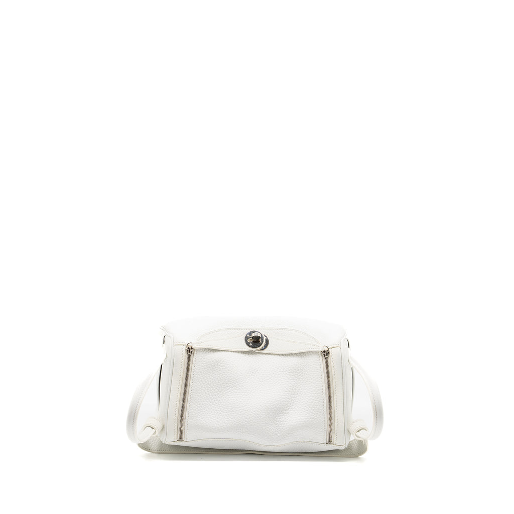 HERMES LINDY 26 CLEMENCE BLANC SHW