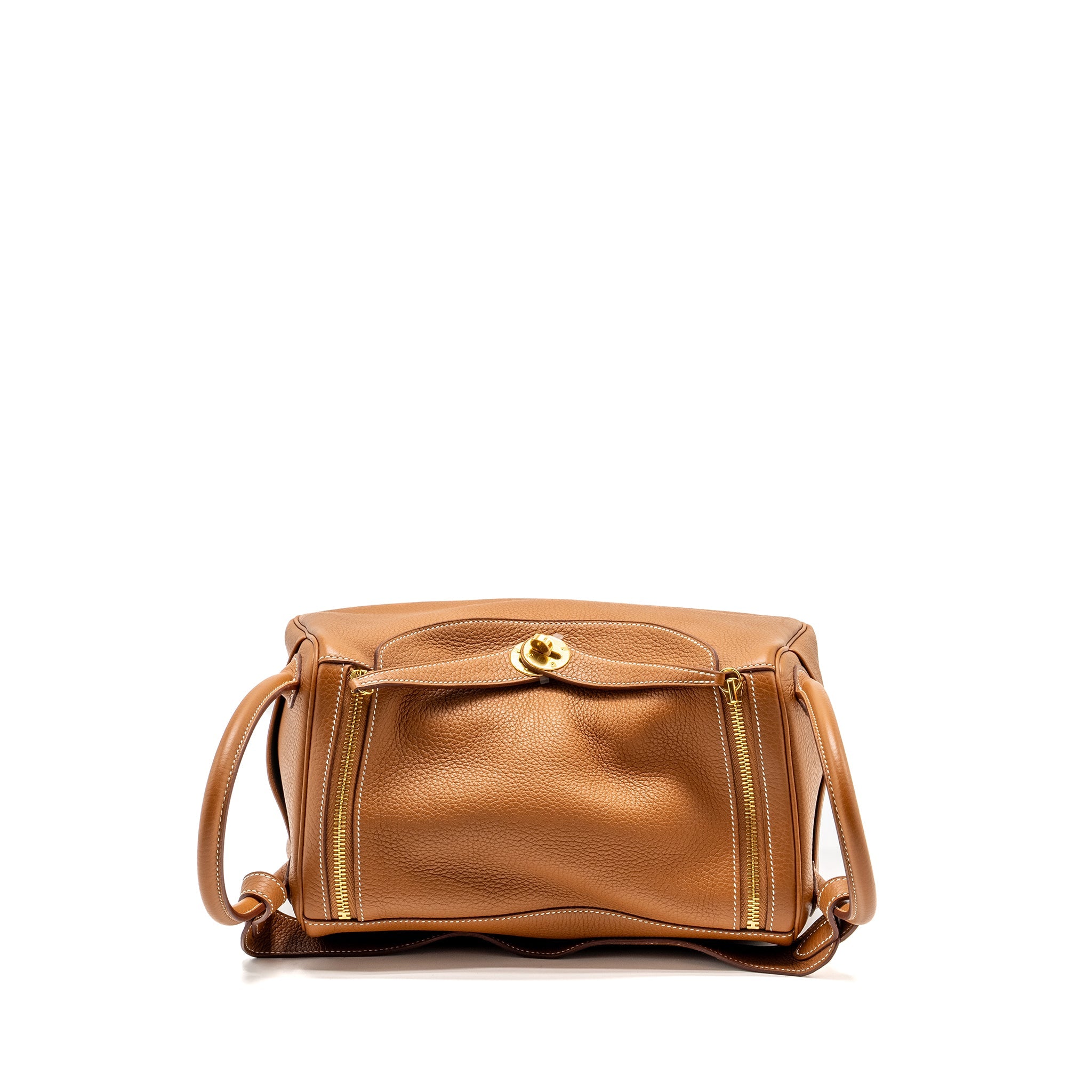 HERMES LINDY 30 CLEMENCE GOLD GHW