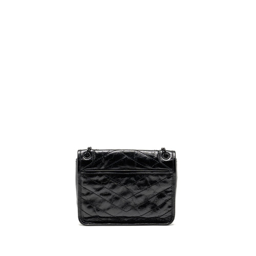 SAINT LAURENT/YSL BABY NIKI BAG CALFSKIN SO BLACK