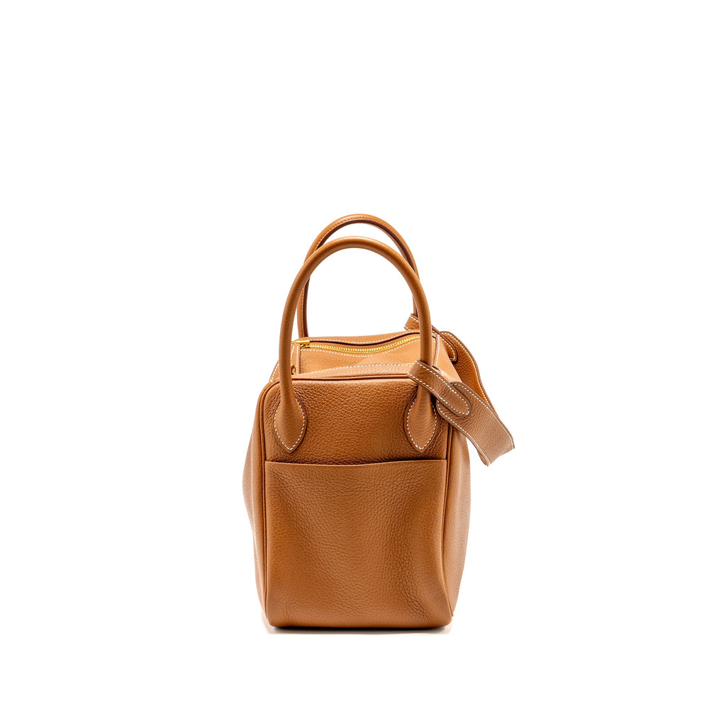 HERMES LINDY 30 CLEMENCE GOLD GHW