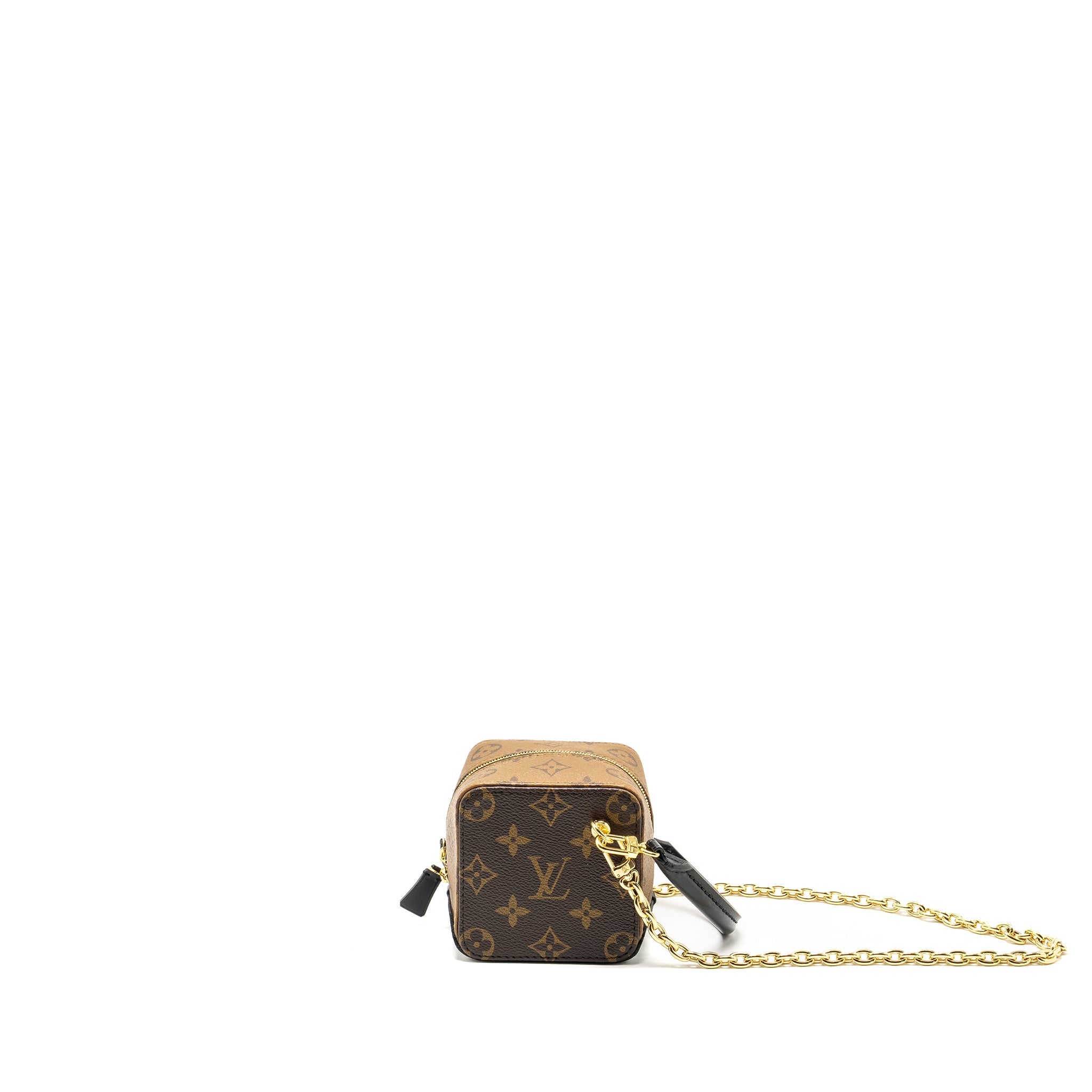 LOUIS VUITTON DICE BAG REVERSE MONOGRAM CANVAS / LEATHER GHW