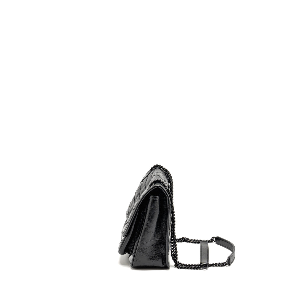 SAINT LAURENT/YSL BABY NIKI BAG CALFSKIN SO BLACK