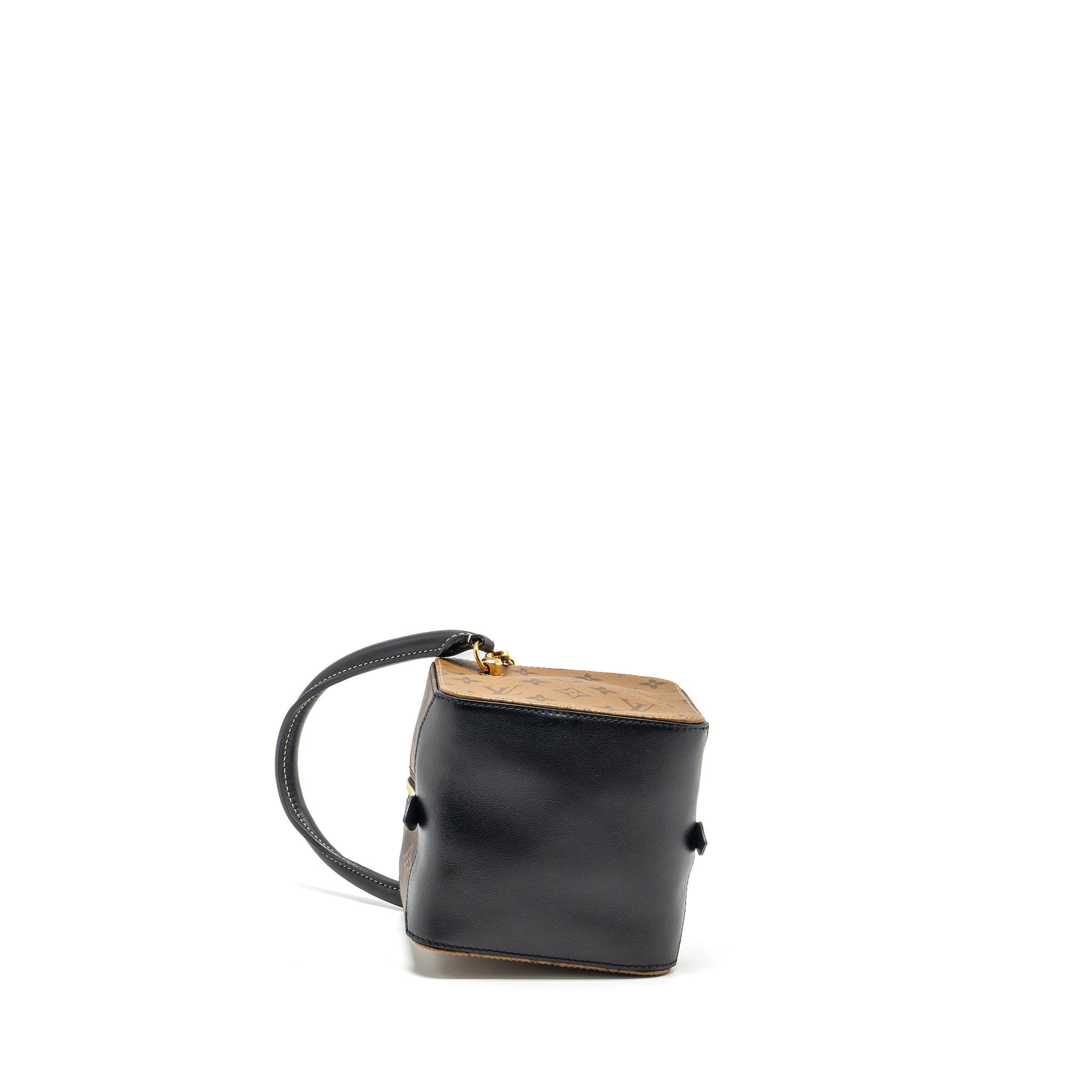 LOUIS VUITTON SQUARE BAG MONOGRAM REVERSE CANVAS GHW