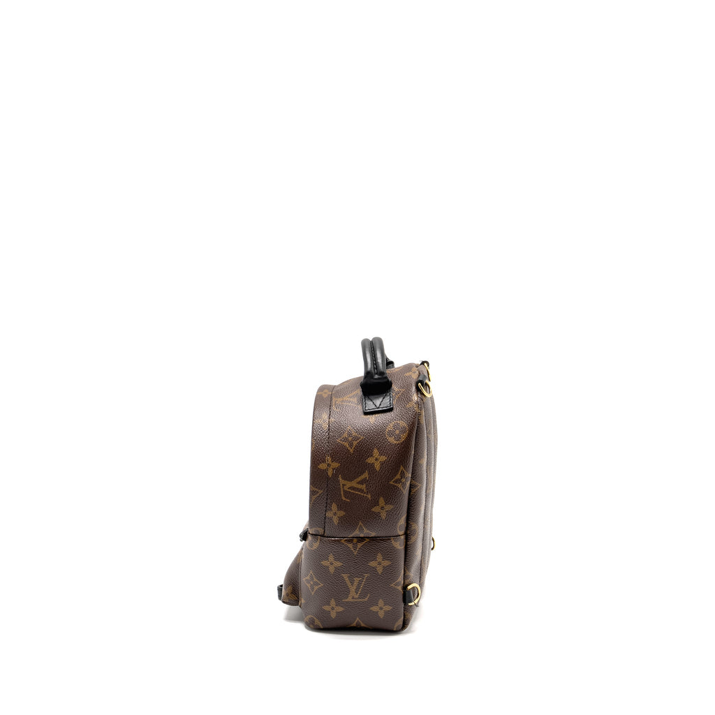 LOUIS VUITTON MINI PALM SPRING BACKPACK MONOGRAM CANVAS GHW